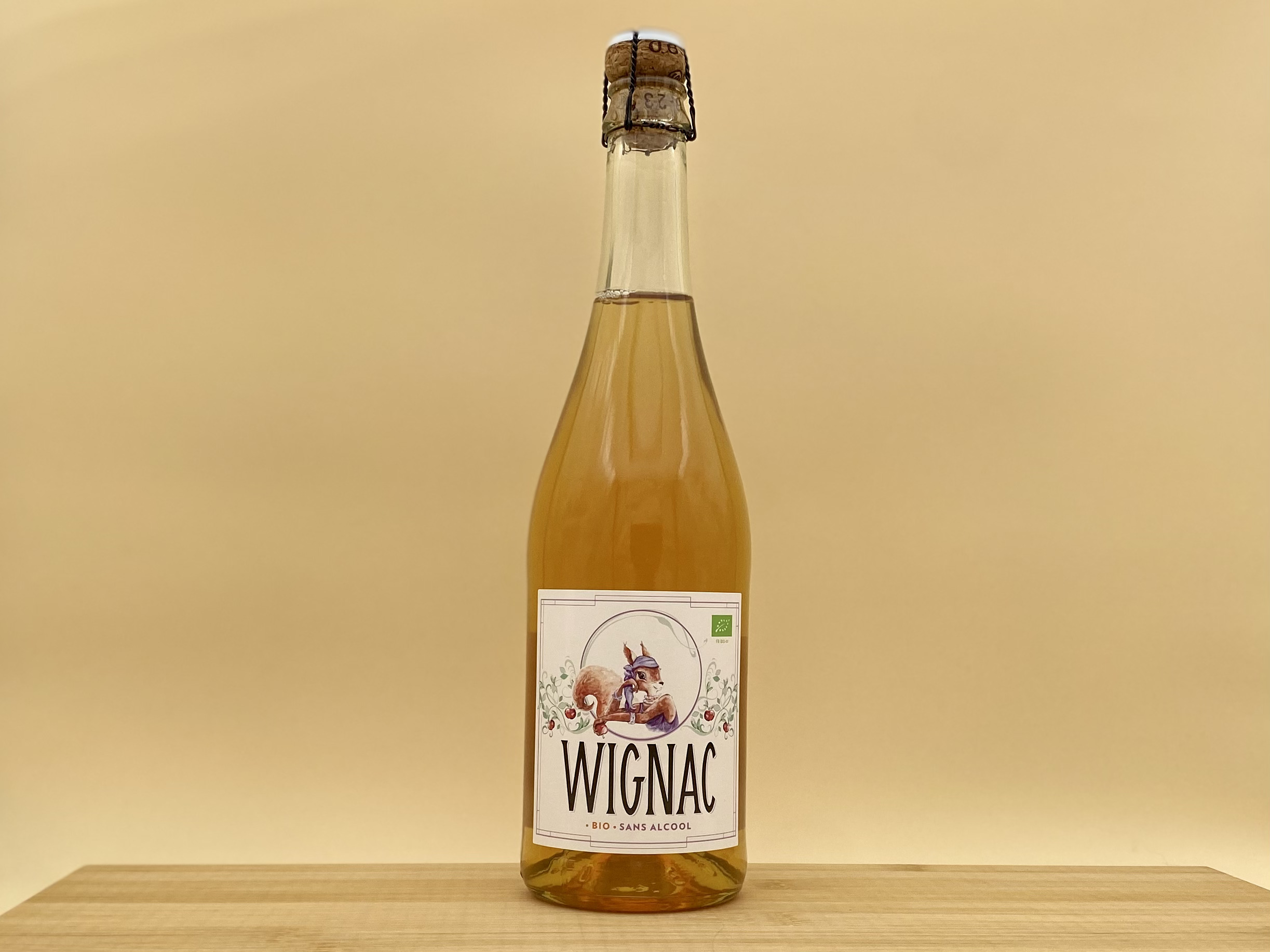 Cidre sans alcool La Lady Squirrel (75cl) 750mL, Bio, Belgique - eFarmz /  eShop produits locaux