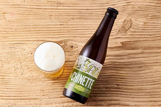 Artisanaal blond bier la Chinette Brasserie de la Lesse bio