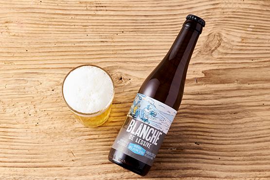 Artisanaal witbier la Marie Blanche Brasserie de la Lesse bio