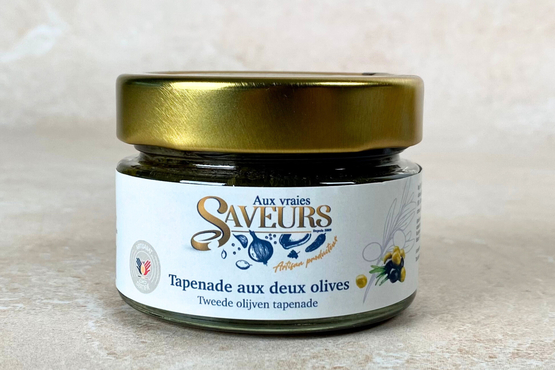 Tapenade aux deux olives Aux Vraies Saveurs