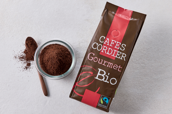 Café Gourmet MOULU, Fair Trade Café Cordier bio