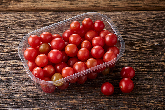 Tomates cerises rouges bio