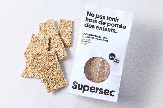 Sesamrepen met berghoning, glutenvrij Supersec