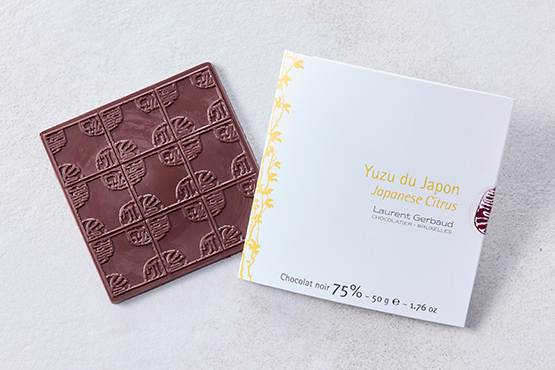 Pure chocolade met Japanse Yuzu Laurent Gerbaud