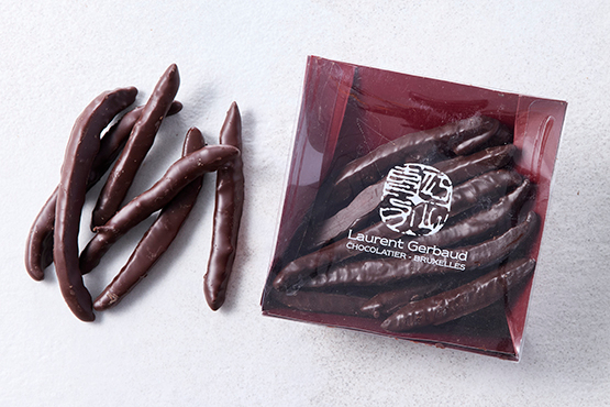 Orangettes, chocolat Laurent Gerbaud