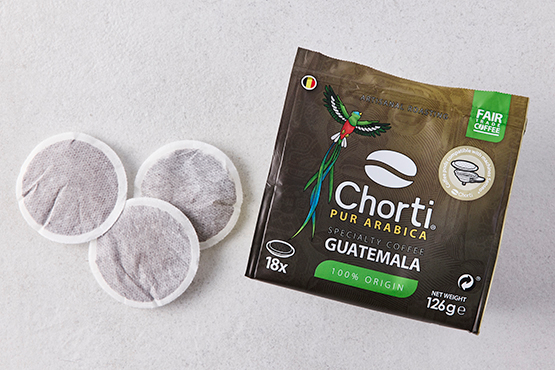 Koffiepads Chorti, fairtrade, 100% arabica Café Chorti bio