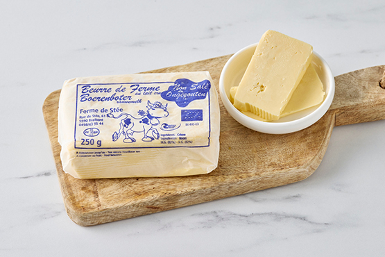 Bourgondië Ongedaan maken Parana rivier Ongezouten boter van rauwe melk La ferme de Stée bio