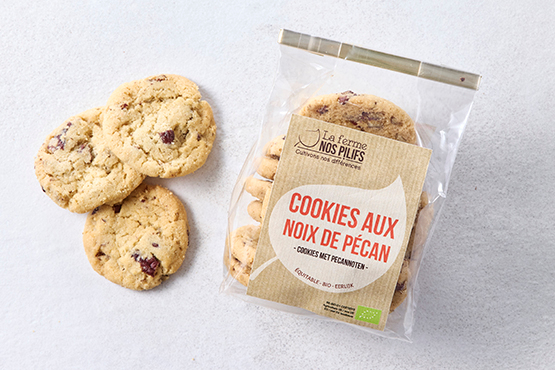 Cookies aux noix de pécan Ferme Nos Pilifs bio