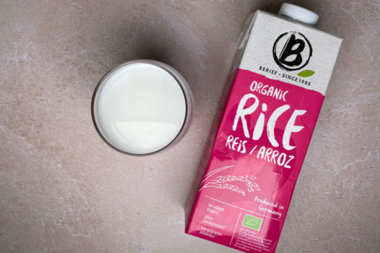 Lait de riz bio