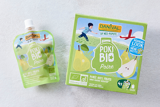 PokiBio Poire, Danival bio