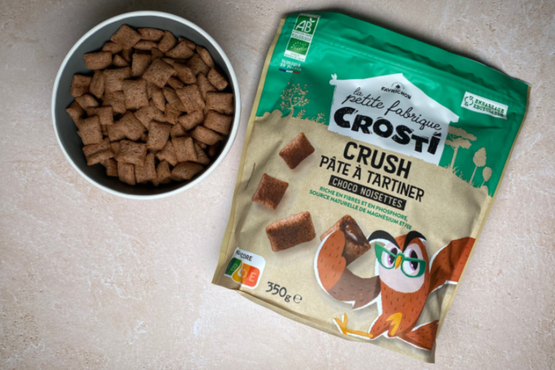Coeur fondant Choco Noisettes, Crosti bio