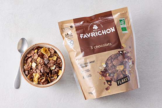 Flakes 3 chocolats bio