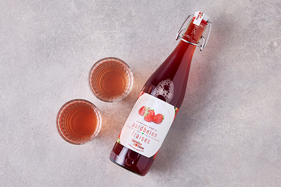 Aardbeiensiroop Frambiosa y besos bio