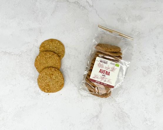 Avena, koekjes met havervlokken Ferme Nos Pilifs bio