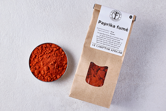 Paprika fumé Le Comptoir Africain