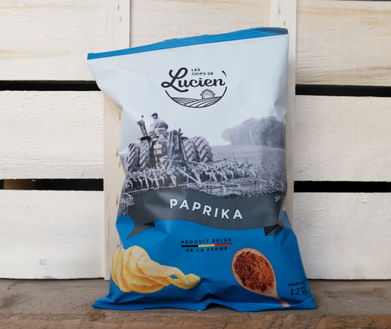 Chips Paprika Les chips de Lucien