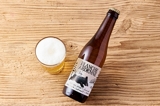 Biologisch Ardeens witbier Brasserie Minne bio