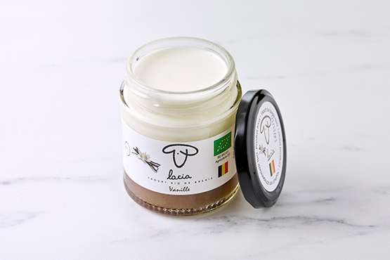 Vanilleyoghurt van schapenmelk Lacia bio