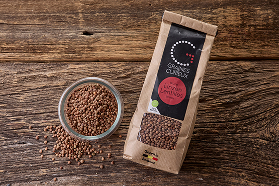 Lentilles blondes Graines de Curieux bio