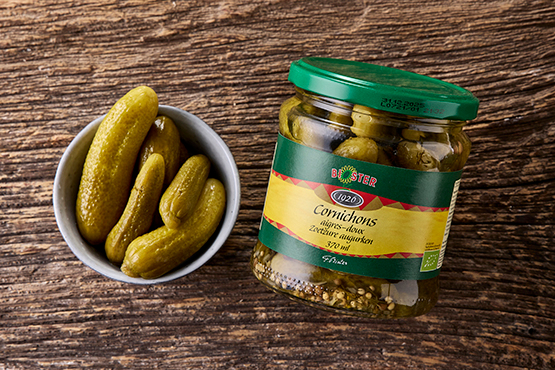 Cornichons aigres-doux, Bioster Bioster bio