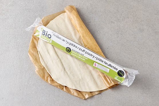 Pâte feuilletée, Bio bleud bio
