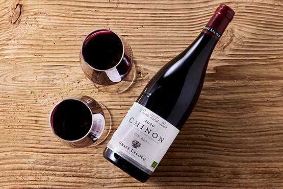 Chinon, vin rouge Grafé Lecocq bio