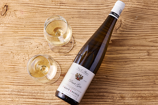 Pinot Gris 2021, vin blanc Grafé Lecocq bio