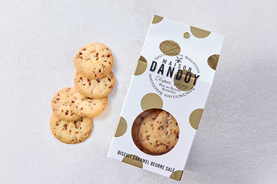 Koekjes met karamel en gezouten boter Maison Dandoy