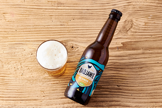 Badjawe bière blonde Brasserie Coopérative Liégeoise bio