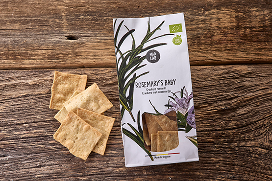 Crackers Rosemary's baby - rozemarijn Mad Lab bio