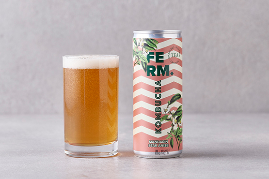 Kombucha Mandarine & Anis étoilé FERM Drinks bio
