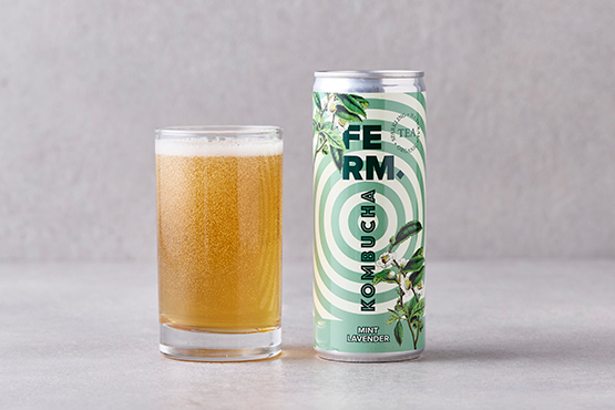 Kombucha lavendel & munt FERM Drinks bio