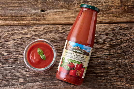 Passata au basilic, La Bio Idea bio