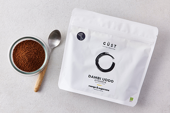 Café de spécialité moulu - Ethiopie Gust Coffee Roasters bio