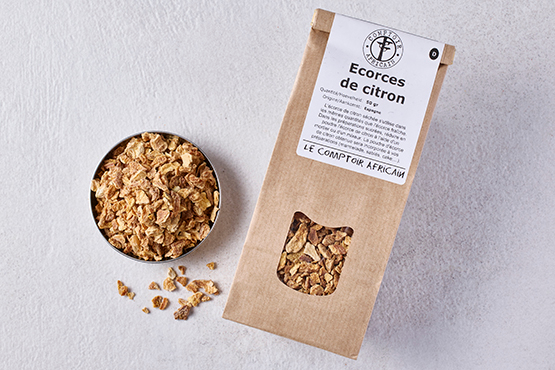 Ecorces de citron Le Comptoir Africain
