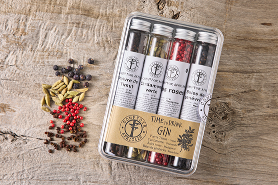 Coffret épices spécial Gin Le Comptoir Africain