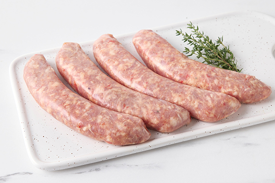 Saucisses poivrons & feta Saucisses