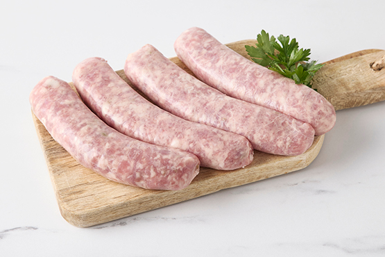 Worst met venkel-witte wijn Saucisses