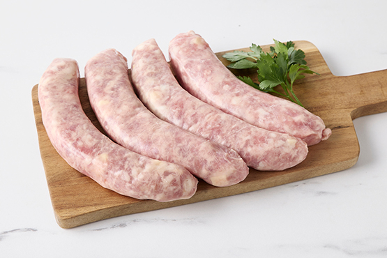Saucisses comté-vin blanc Saucisses