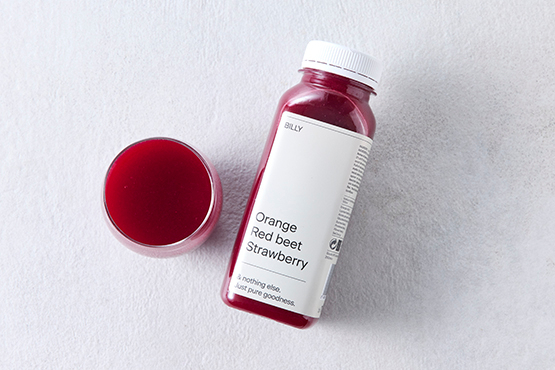 Jus orange, betterave et fraise Misuko bio
