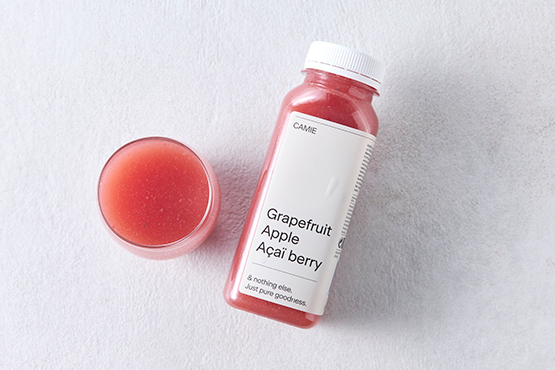 Jus pamplemousse, pomme et baies d'açai Misuko bio