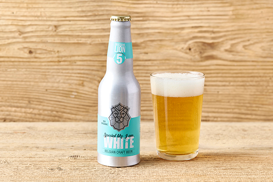 Bière blanche, Lion 5 Brasserie Lion bio
