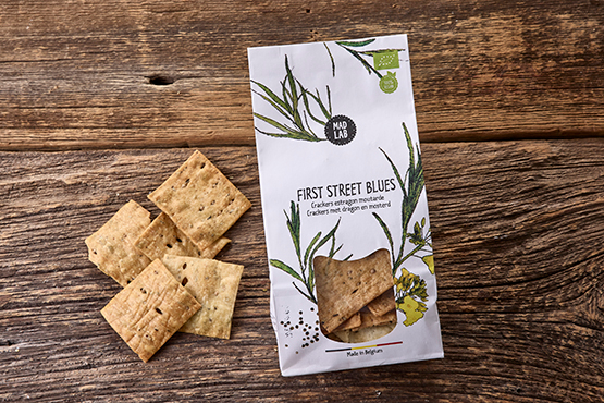 Crackers estragon moutarde Mad Lab bio