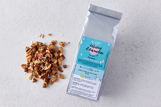 Infusion Amandine - fruisane pomme, noix de coco & mangue Les Thélices de Sophie bio