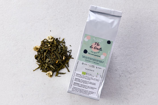 Thé vert de Gaelle - cassis, pêche, ananas & menthe poivrée Les Thélices de Sophie bio