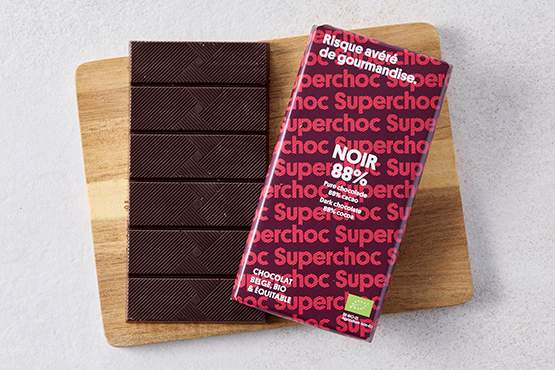 Chocolat noir 88% Supersec bio