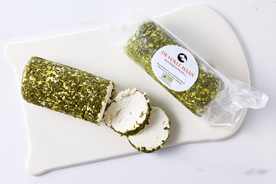 Bûchette de chèvre aux herbes, De Volle Maan bio