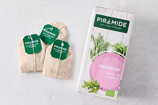 Verveinethee in zakjes, Piramide bio