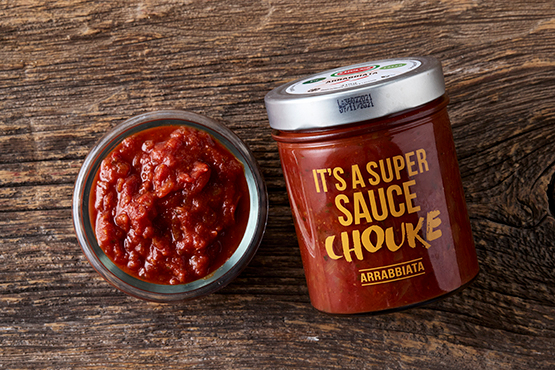 Sauce arrabiata fraîche Chouke bio