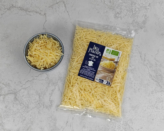 Geraspte emmentaler bio